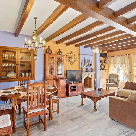 Feriehus Estilo Mediterranea Con Piscina, Jardin, Bbq Y Jacuzzi - Bel Air Real